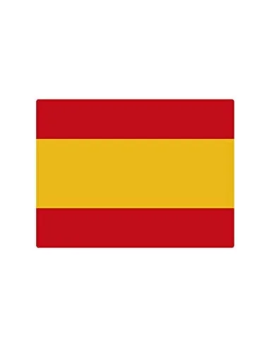 Pegatina Bandera España Plana Mediana