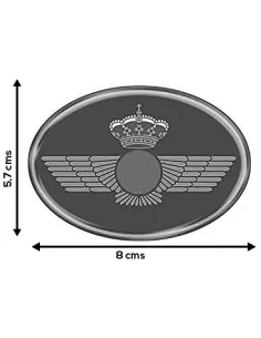 Pegatina Roquiski Ejército del Aire Mediana 2