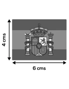 Pegatina Bandera España Actual 2