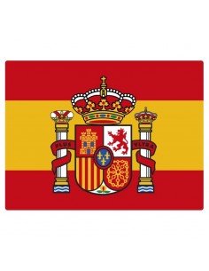 Pegatina Bandera  España Actual Mediana