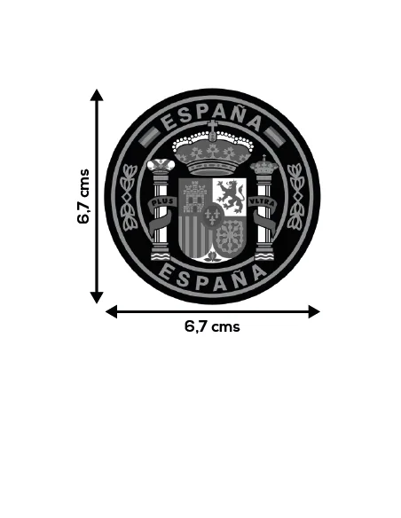 Pegatina con el Escudo de España