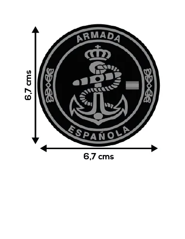 Pegatina Armada Española Mediana