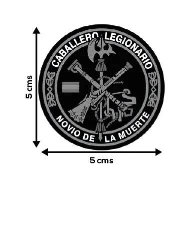 Pegatina de la Legión Española Redonda