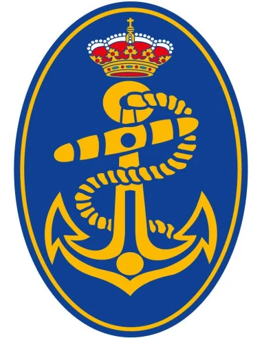 Pegatina Armada Española Ovalada
