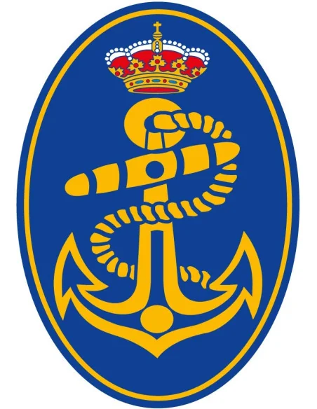 Pegatina Armada Española Ovalada