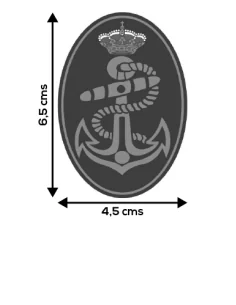 Pegatina Armada Española Ovalada 2