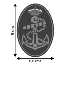 Pegatina Armada Mediana Ovalada 2