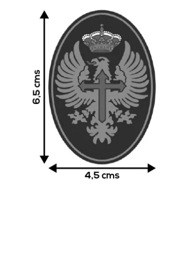 Pegatina Ejercito de Tierra Pequeña Ovalada