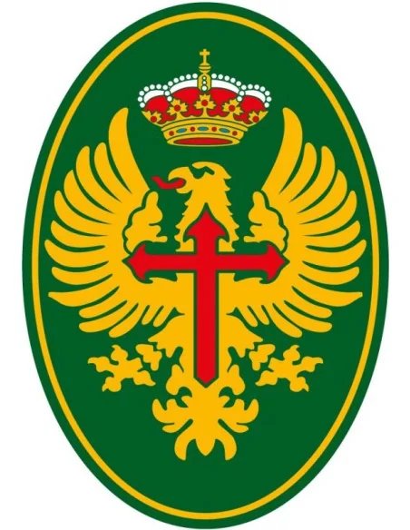 Pegatina Ejercito de Tierra Pequeña Ovalada
