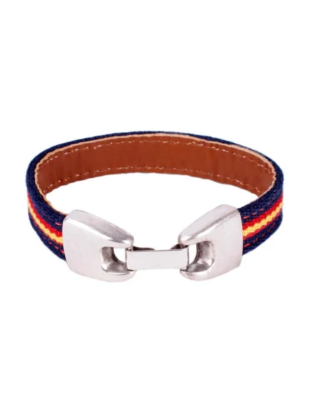 Pulsera Loneta Azul Bandera España