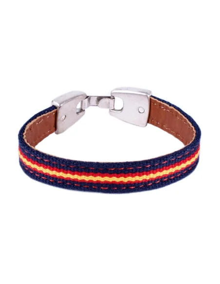 Pulsera Loneta Azul Bandera España
