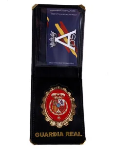 CARTERA PLACA GUARDIA REAL FELIPE VI
