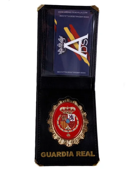 CARTERA PLACA GUARDIA REAL FELIPE VI