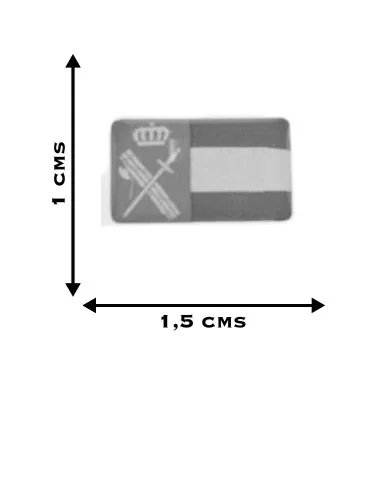 Pegatina Guardia Civil Relieve Mini