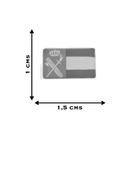 Pegatina Guardia Civil Relieve Mini