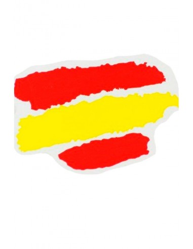 Pegatina Bandera España Manchas Grande
