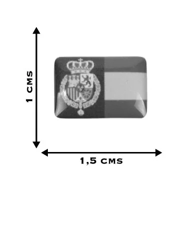 Pegatina Relieve Mini Felipe VI