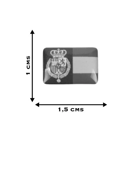 Pegatina Relieve Mini Felipe VI