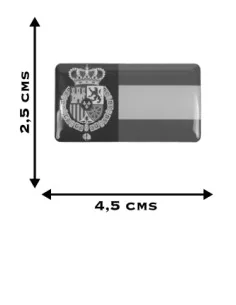 Pegatina Relieve Felipe VI 2