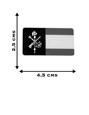 Pegatina Relieve Legión Española