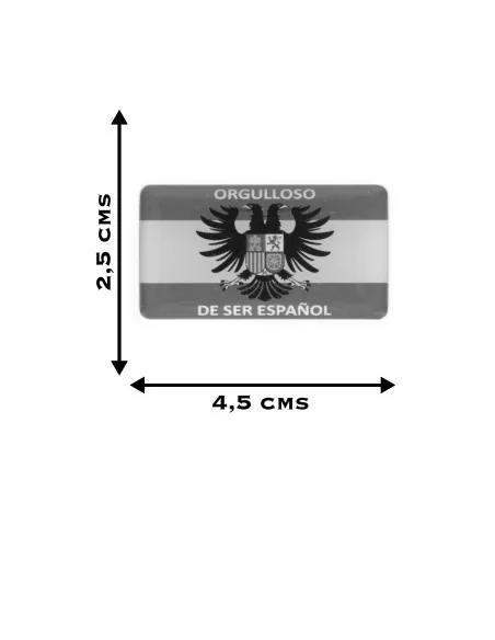 Pegatina Orgulloso de Ser Español