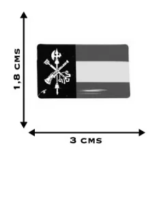 Pegatina Relieve Legión x2 2