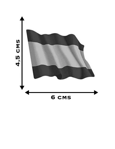 Pegatina Bandera España Ondeante