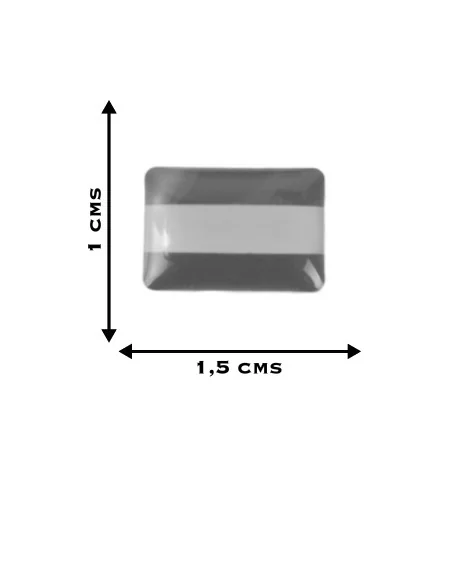 Pegatina Bandera España Relieve Mini