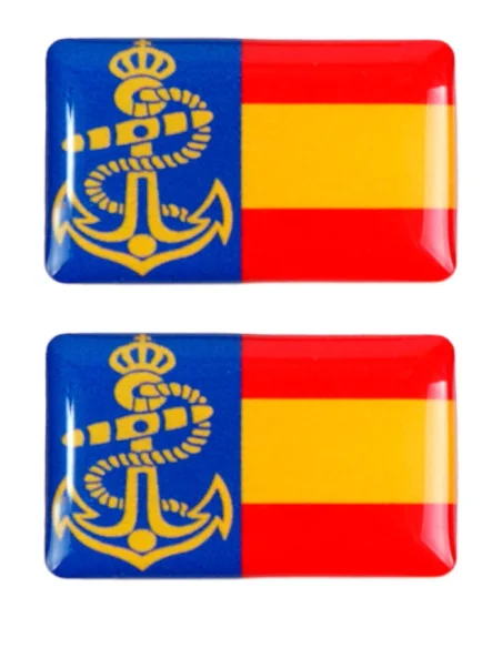 Pegatina Armada Relieve 2 Unidades