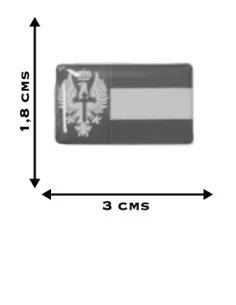 Pegatina Ejército Tierra Relieve x2 2