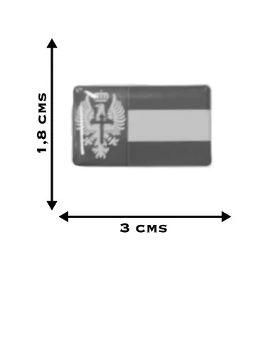 Pegatina Ejército Tierra Relieve x2