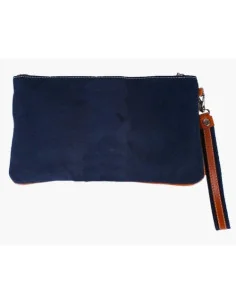 Cartera Bandera España de Mano Lona Marino 2