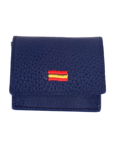 Monedero Bandera España Azul