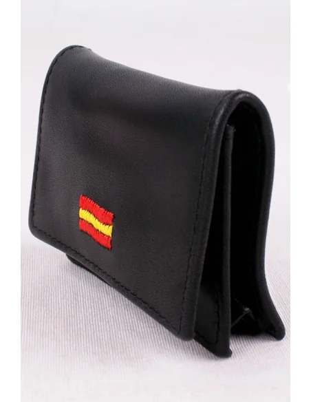 Monedero Bandera España Negro