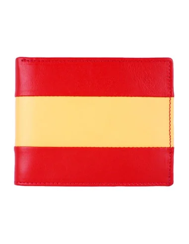 Cartera de Piel Bandera España