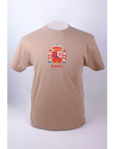 Camiseta con el Escudo de España Bordado