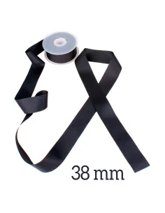 Cinta Negra para Crespón 38 mm