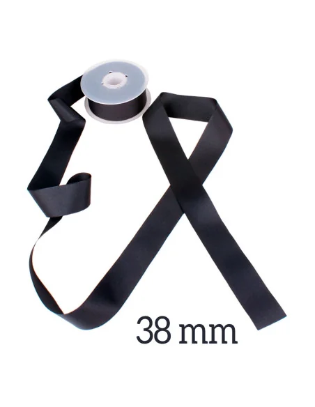 Cinta Negra para Crespón 38 mm