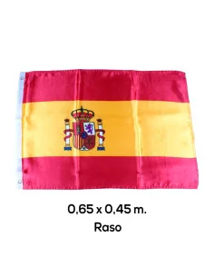 Bandera España con Escudo Pequeña 2