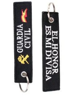 Llavero Tela Bordado Guardia Civil