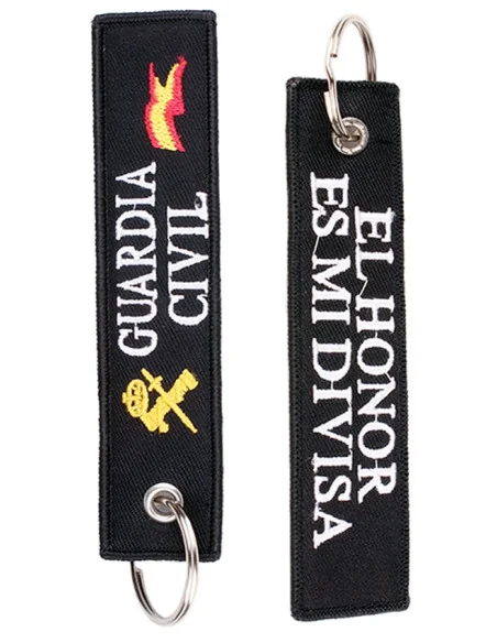 Llavero Tela Bordado Guardia Civil