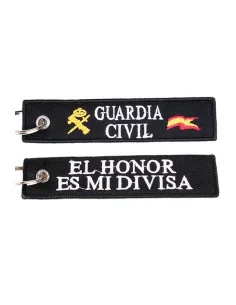 Llavero Tela Bordado Guardia Civil 2