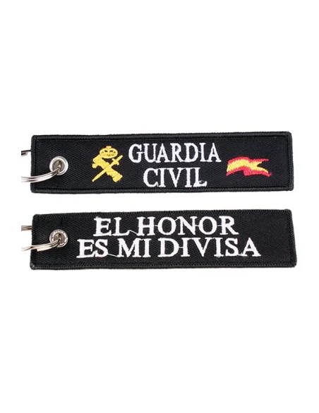 Llavero Tela Bordado Guardia Civil