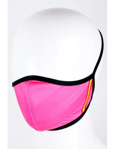Mascarilla Rosa con Bandera España