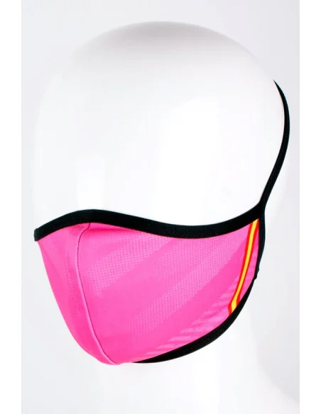 Mascarilla Rosa con Bandera España