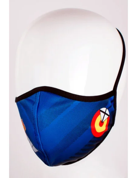 Mascarilla con la Escarapela de Aviación y Roquisqui Bandera España