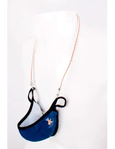 Cordón para Gafas y Mascarillas Blanco Bandera España 2