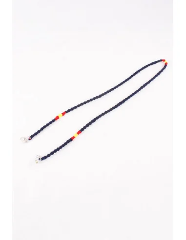 Cordón para Gafas y Mascarillas de Hilo Azul Bandera España