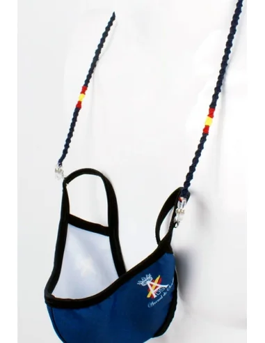 Cordón para Gafas y Mascarillas de Hilo Azul Bandera España
