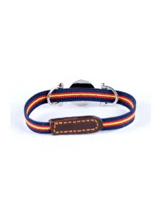 Pulsera Elástica Azul Bandera España con Adorno Caballo 2